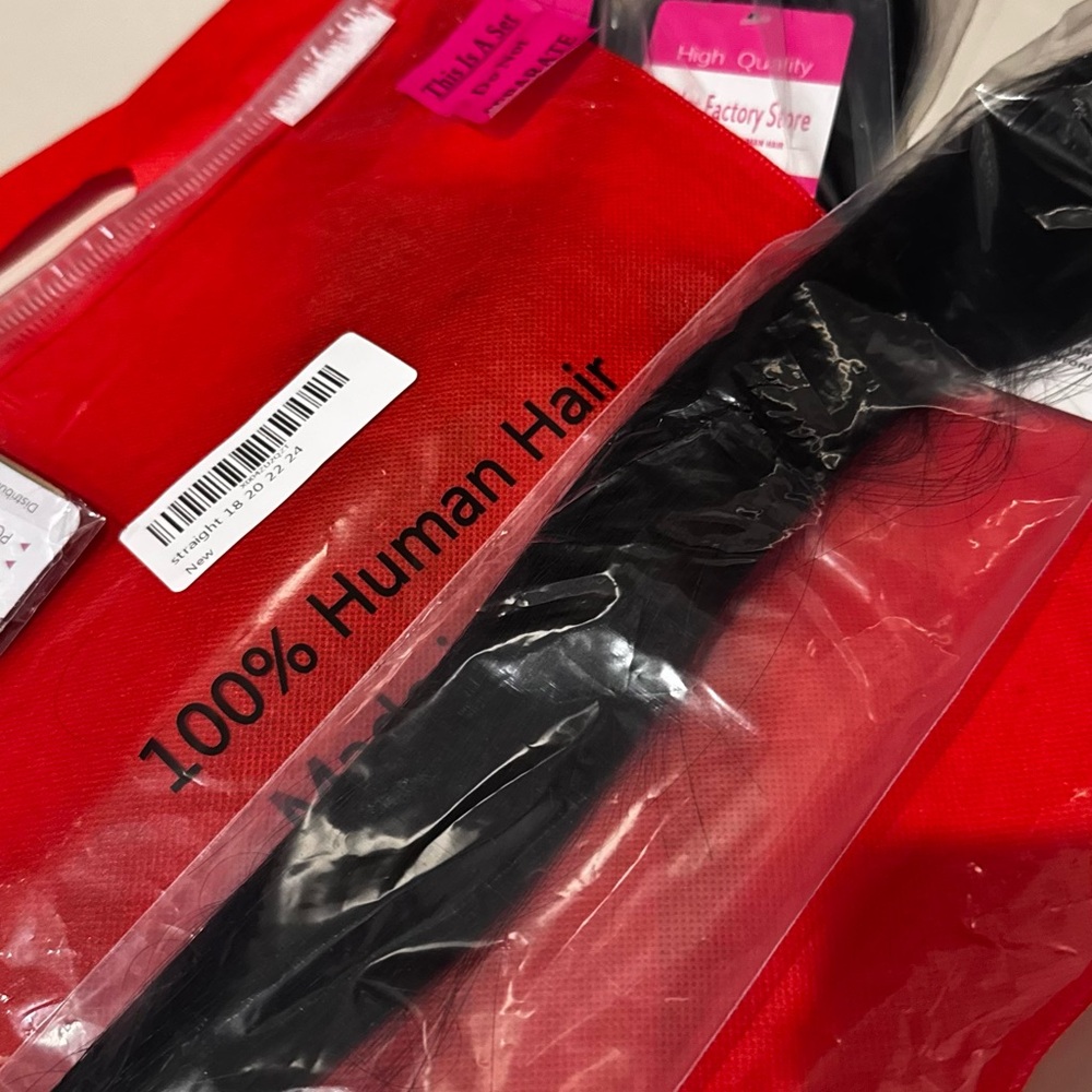 IC COLLECTION Black Hair Extensions